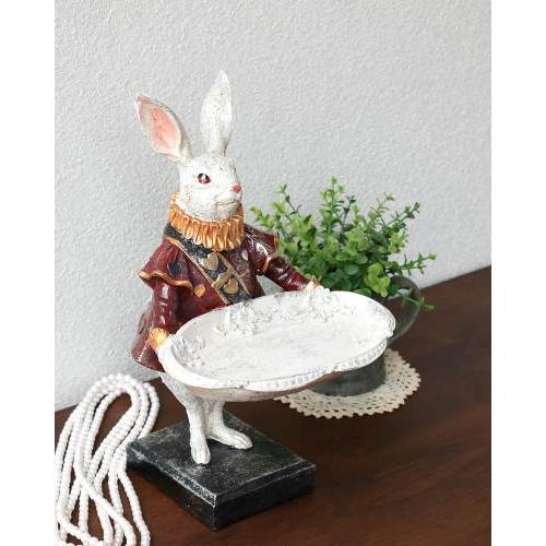 不思議の国のアリスに登場しそうなウサギが可愛い小物入れ 兎 動物 可愛い トレイ インテリア 輸入雑貨 おしゃれ 置物 オブジェ 収納 デザイン 310 00 476 輸入家具の販売 通販 アピタス 通販 Yahoo ショッピング