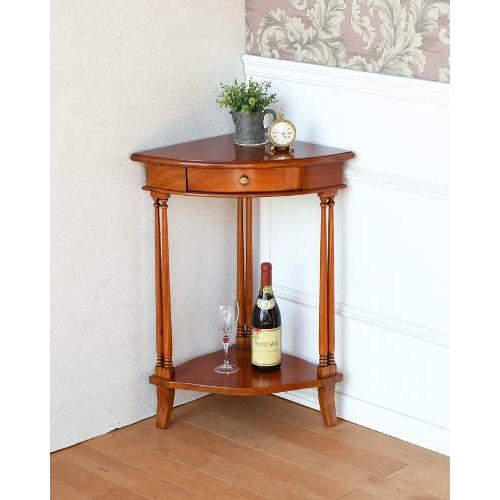 マホガニー 木目 美しい コーナーテーブル 無地 木製 便利 収納 リビング コーナー家具 輸入家具 インテリア 飾り台 インテリア クラシカル 送料無料 326 Ap 001 輸入家具の販売 通販 アピタス 通販 Yahoo ショッピング