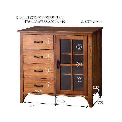 □ioy0448□アジアン家具 サイドボード キャビネット 収納家具□