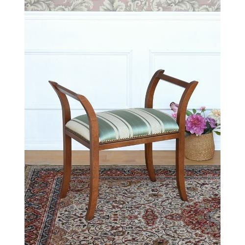 イタリア製 肘付き スツール ライトグリーン 布張り ヨーロピアン 玄関 椅子 オシャレ リビング 木製 輸入 デザイン 軽い コンパクト シンプル 451 10 1599 輸入家具の販売 通販 アピタス 通販 Yahoo ショッピング