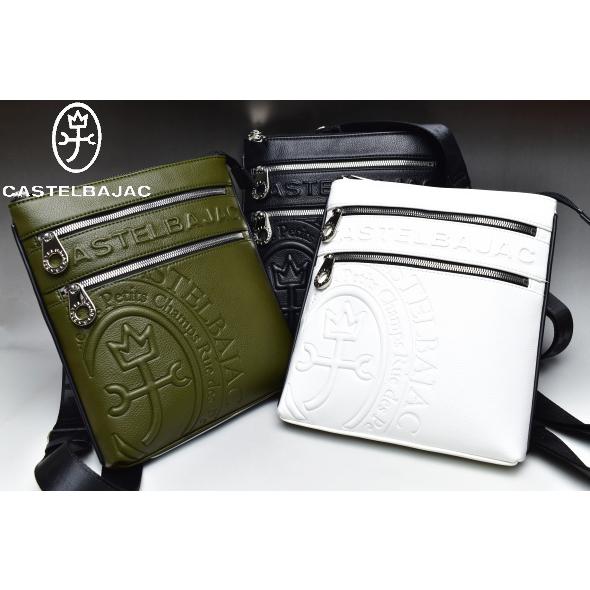カステルバジャック CASTELBAJAC イケテイ ダナン 薄マチショルダーバッグ CASTELBAJAC（カステルバジャック） イケテイ ダナン 薄マチショルダー