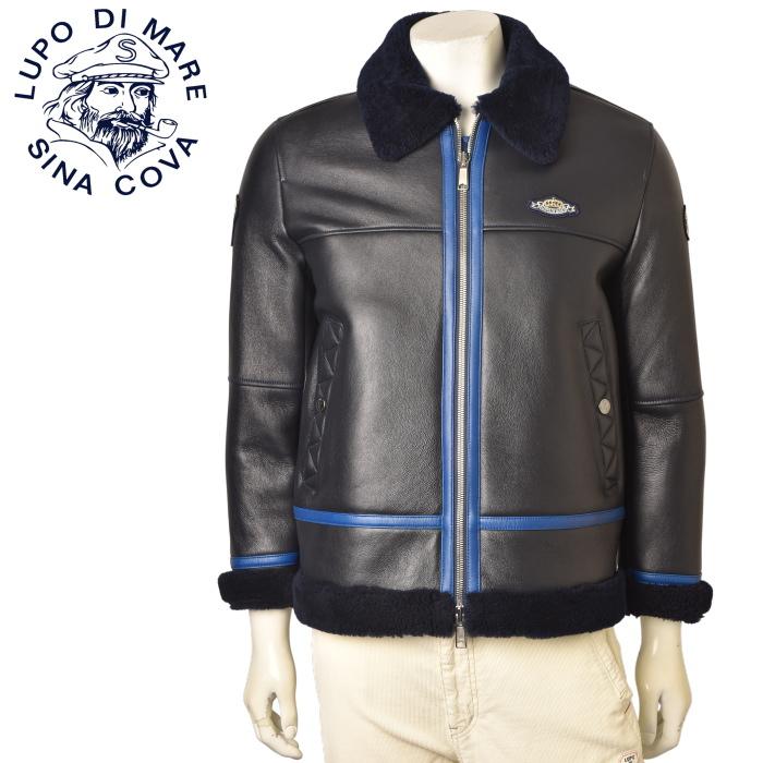 30％OFFセール！ シナコバ SINACOVA 秋冬アイテム メンズ ムートンラムレザーフライトジャケット アウトレット SINA COVA（シナコバ） 30％OFFセール！ 秋冬アイテム メンズ ムートン