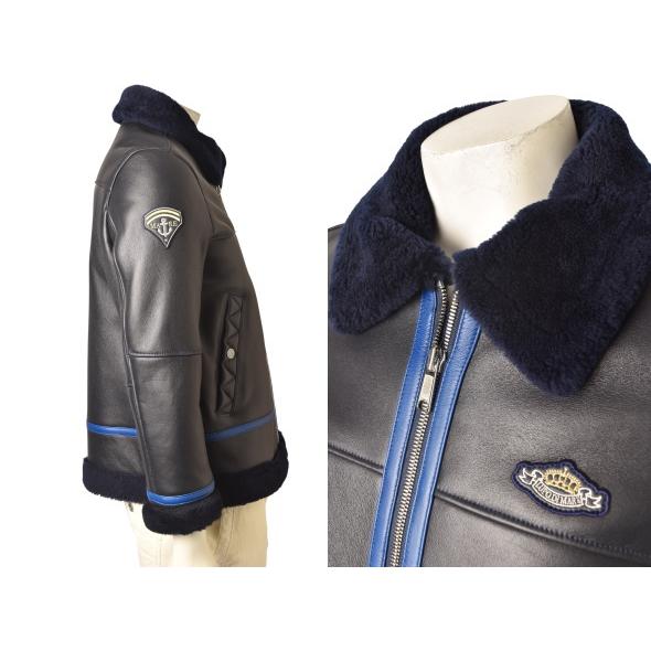 30％OFFセール！ シナコバ SINACOVA 秋冬アイテム メンズ ムートンラムレザーフライトジャケット アウトレット SINA COVA（シナコバ） 30％OFFセール！ 秋冬アイテム メンズ ムートン