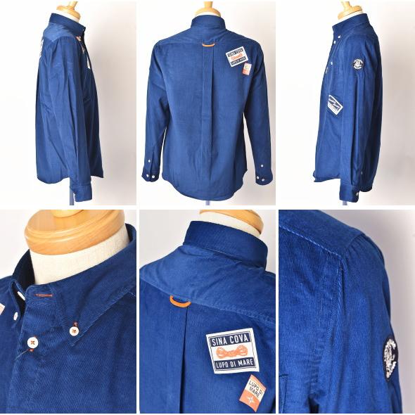 【新品未使用品　タグ付】 シナコバ　長袖ボタンダウンシャツ　コーデュロイ　LL 新品未使用品 タグ付】 シナコバ 長袖ボタンダウンシャツ