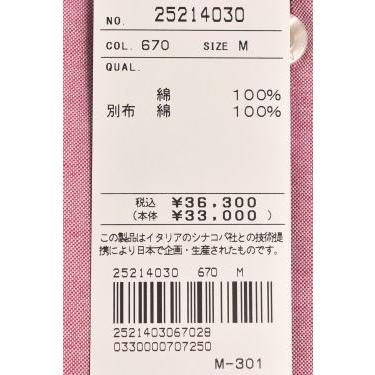 シナコバ SINACOVA 2025秋冬新作 メンズ 長袖ボタンダウンシャツ | SINA COVA | 10