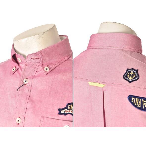 シナコバ SINACOVA 2025秋冬新作 メンズ 長袖ボタンダウンシャツ | SINA COVA | 04