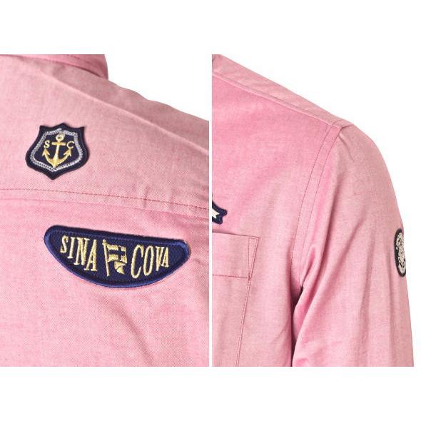 シナコバ SINACOVA 2025秋冬新作 メンズ 長袖ボタンダウンシャツ | SINA COVA | 05