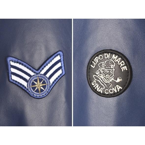 シナコバ SINACOVA 2025秋冬新作 メンズ フーデッドラムレザージャケット 羊革 シープスキン | SINA COVA | 08