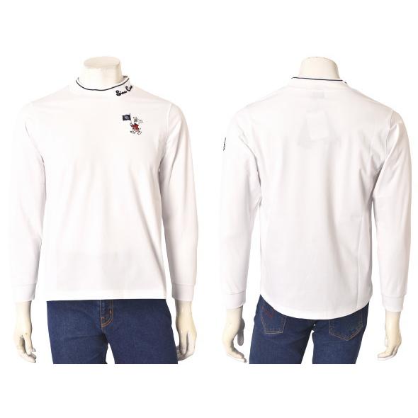 シナコバ SINACOVA 2026秋冬新作 メンズ 長袖モックネックTシャツ ハイネックシャツ | SINA COVA | 02