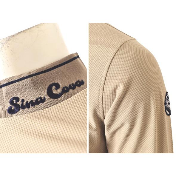 シナコバ SINACOVA 2026秋冬新作 メンズ 長袖モックネックTシャツ ハイネックシャツ | SINA COVA | 06