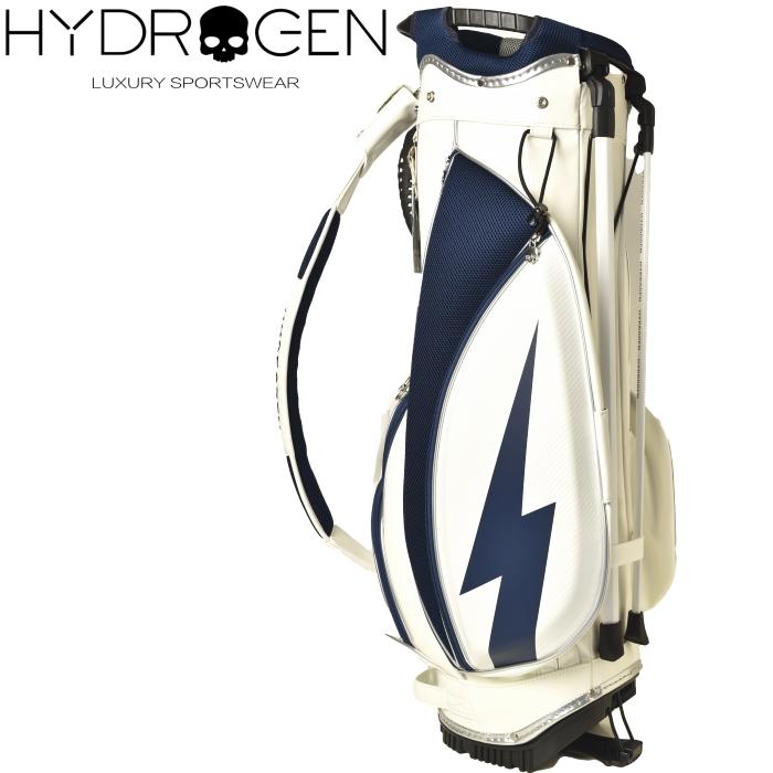 美品HYDROGENキャディバッグ TANITA ハイドロゲン HYDROGEN GOLF スタンドキャディバッグ メンズ