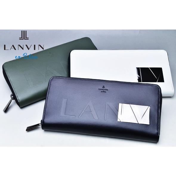 ランバンオンブルー LANVIN en Bleu イケテイ ディアブロ小物 ラウンドファスナー長財布 LANVIN en Bleu ランバンオンブルー イケテイ ディアブロ小物 ラウンド