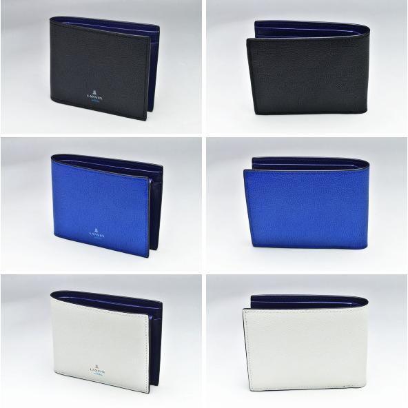 ランバンオンブルー LANVIN en Bleu イケテイ ネビュラ小物 二つ折り財布 LANVIN en Bleu ランバンオンブルー イケテイ ネビュラ小物 二つ折り