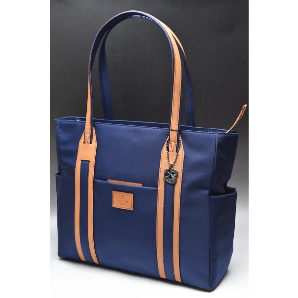 LANVIN en Bleu ランバンオンブルー イケテイ ドロップ B4トートバッグ