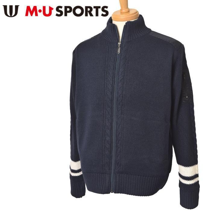 M・U SPORTS 40％OFFセール！ MUスポーツ ゴルフ 2024秋冬新作 メンズ