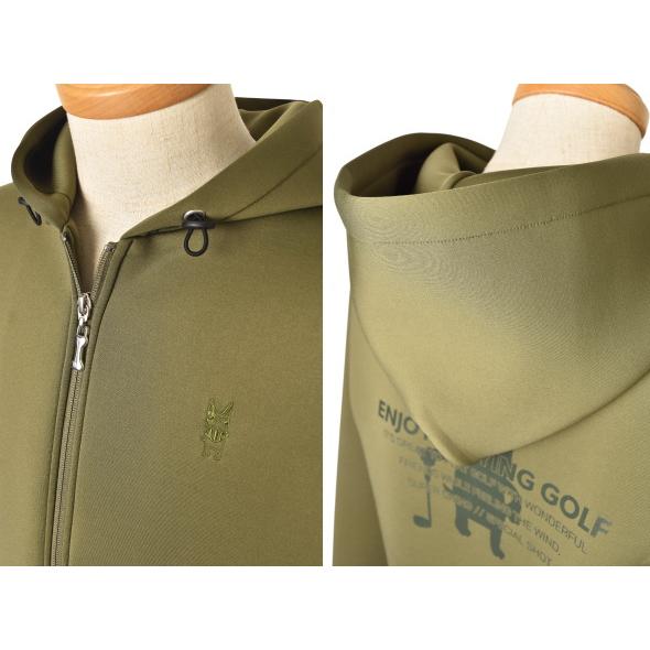 M・U SPORTS MUスポーツ ゴルフ 2025秋冬新作 メンズ フーディージップ