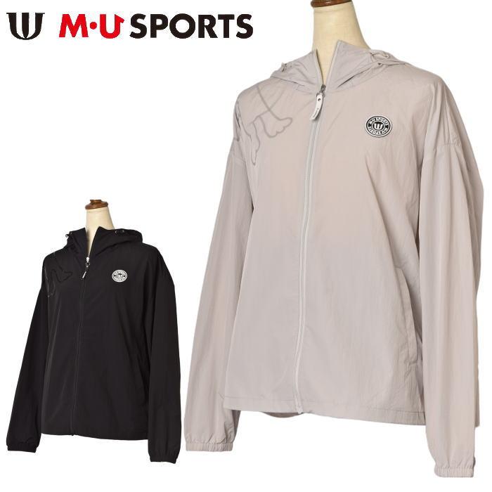 <MUスポーツ>フルジップアウター M・U SPORTS MUスポーツ ゴルフ 2025春夏新作 レディース ジップ