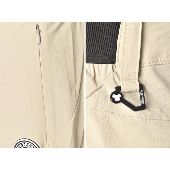 MUスポーツ M・U SPORTS ゴルフ 2025秋冬新作 レディース ストレッチパンツ 服 ゴルフウェア M・U SPORTS MUスポーツ ゴルフ 2025秋冬新作 レディース ストレッチ