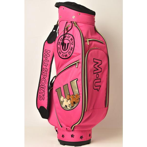 ☆可愛い M・U SPORTS☆MUスポーツ キャディバッグ レディース