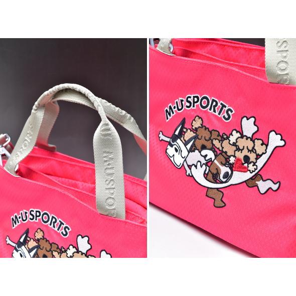MUスポーツ M・U SPORTS ゴルフ 2025春夏新作 レディース 2WAYカートポーチ M・U SPORTS MUスポーツ ゴルフ 2025春夏新作 レディース 2WAY保冷