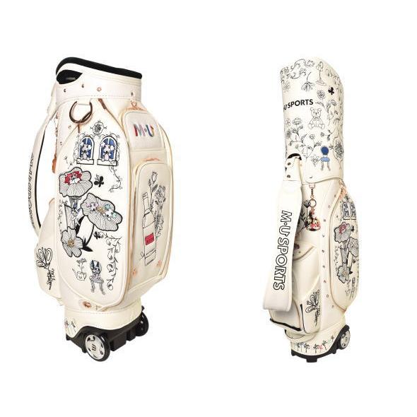 M・U SPORTS MUスポーツ ゴルフ 2025春夏新作 レディース キャディ