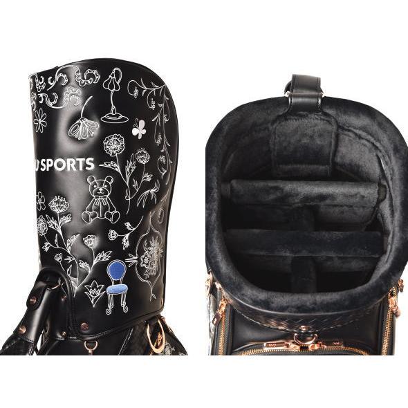 M・U SPORTS MUスポーツ ゴルフ 2025春夏新作 レディース キャディ