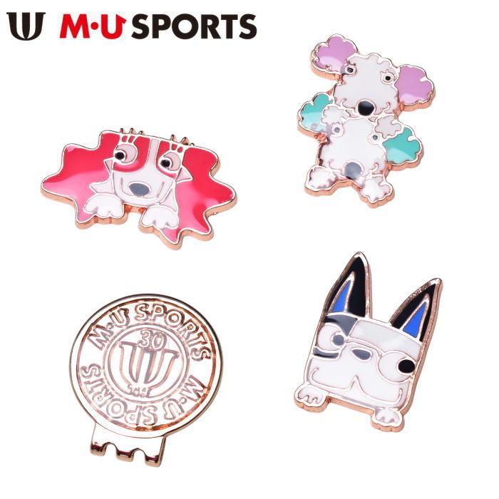 M-U SPORTS ゴルフマーカー 3個セット 未使用MU SPORTS ゴルフマーカーセット