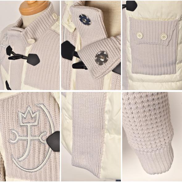 50％OFFセール！ カステルバジャック CASTELBAJAC 2024秋冬新作 メンズ ニット切替ダウンコート 服 アウトレット CASTELBAJAC（カステルバジャック） 50％OFFセール！ CASTELBAJAC 2024