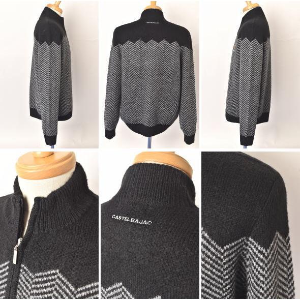 【新品】カステルバジャック　CASTELBAJAC　ハーフジップタートルセーター CASTELBAJAC 50％OFFセール！ カステルバジャック 2024秋冬新作