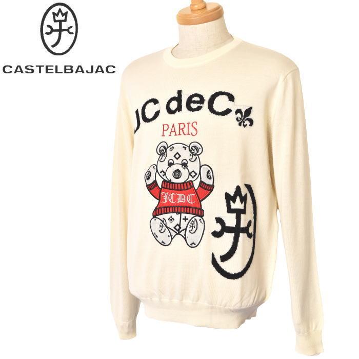 50％OFFセール！カステルバジャック CASTELBAJAC 2024秋冬新作 メンズ クルーネックセーター 服 CASTELBAJAC（カステルバジャック） 50％OFFセール！ CASTELBAJAC 2024