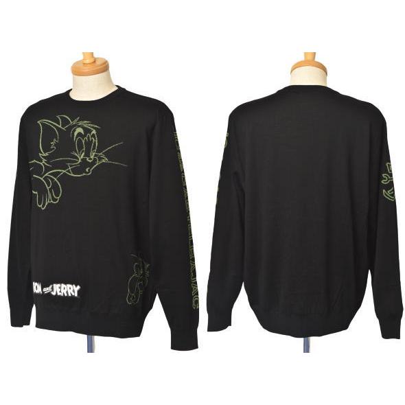 カステルバジャック CASTELBAJAC 2025秋冬新作 メンズ トムとジェリー クルーネックセーター 服 カステルバジャック CASTELBAJAC 2025秋冬新作 メンズ トムとジェリー