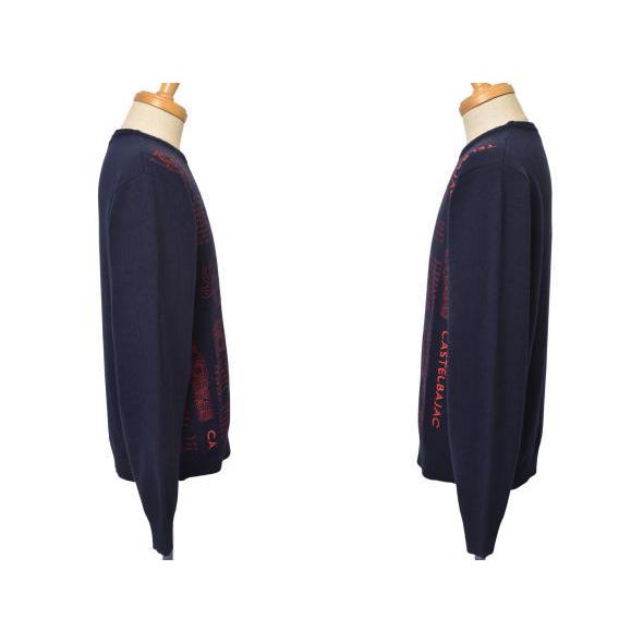 50％OFFセール！ カステルバジャック CASTELBAJAC 2025秋冬新作 メンズ クルーネックセーター 服 アウトレット_4