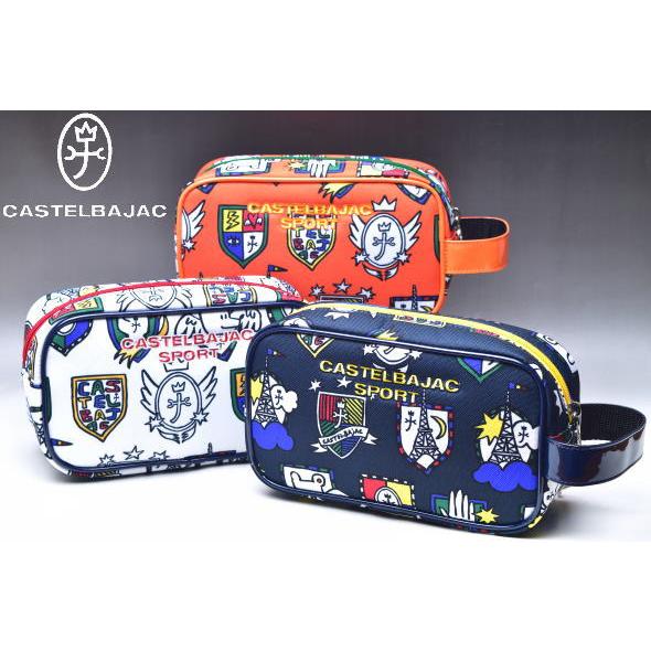 カステルバジャック カートポーチ 7234381308 ネイビー CASTELBAJAC SPORT カステルバジャック スポーツ ラウンドポーチ