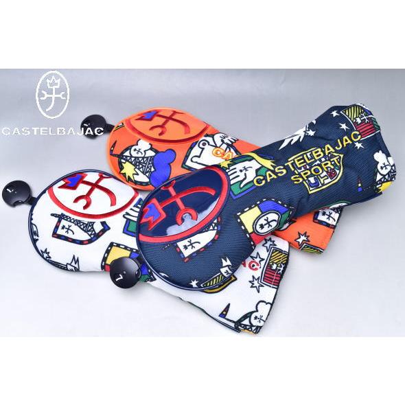 期間限定値下です❗️【新品】カステルバジヤツク　クラブカバー4点セット ヘッドカバー ドライバー用 メンズ レディース カステル