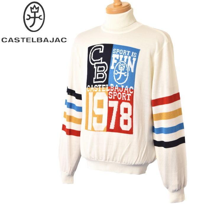 50％OFFセール！カステルバジャック スポーツ ゴルフ CASTELBAJAC 2024秋冬新作 メンズ タートルネックセーター 服 ゴルフウェア CASTELBAJAC（カステルバジャック） 50％OFFセール！ スポーツ ゴルフ