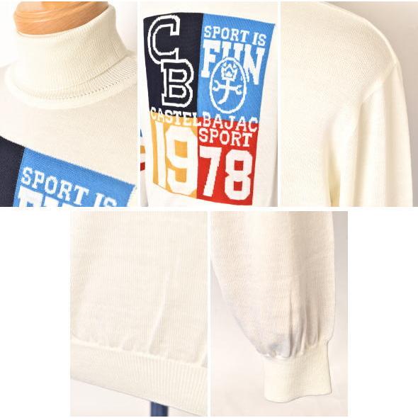 50％OFFセール！カステルバジャック スポーツ ゴルフ CASTELBAJAC 2024秋冬新作 メンズ タートルネックセーター 服 ゴルフウェア CASTELBAJAC（カステルバジャック） 50％OFFセール！ スポーツ ゴルフ