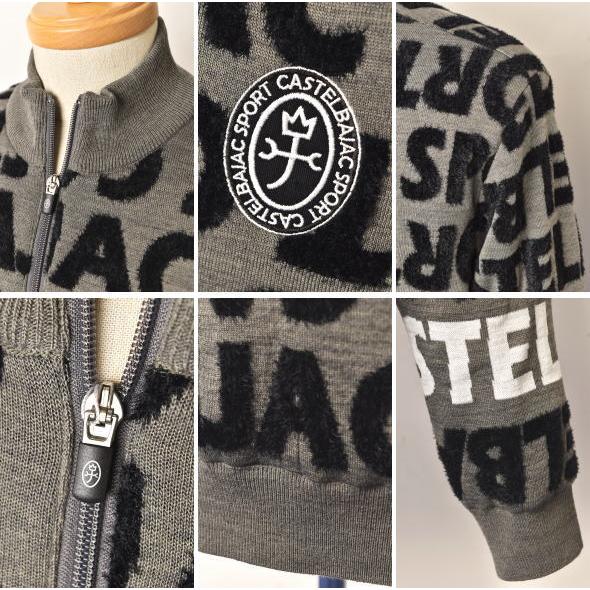 カステルバジャックスポーツ CASTELBAJACSPORTS 7234461118 メンズ セーター ハーフジップ スポーツウェア ゴルフウェア 秋冬 CASTELBAJAC（カステルバジャック） 50％OFFセール！ スポーツ ゴルフ