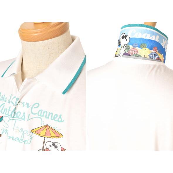 カステルバジャック スポーツ ゴルフ CASTELBAJAC 2025春夏新作 メンズ スヌーピー 半袖ポロシャツ 服 ゴルフウェア CASTELBAJAC（カステルバジャック） スポーツ ゴルフ CASTELBAJAC 2025