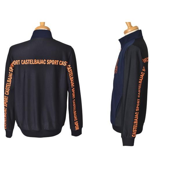 カステルバジャック スポーツ ゴルフ CASTELBAJAC 2026春夏新作 メンズ 異素材使いジップアップブルゾン 服 ゴルフウェア_1