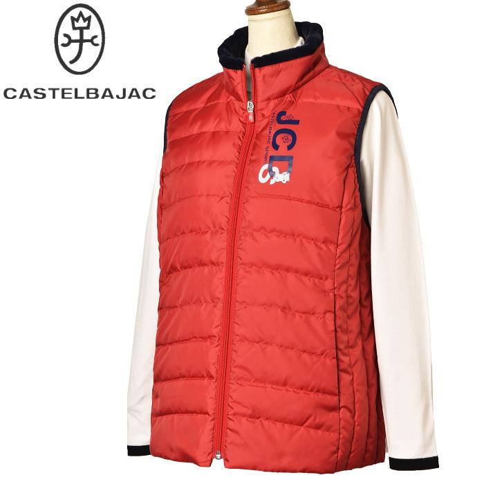 カステルバジャック　レディースベスト CASTELBAJAC カステルバジャック スポーツ ゴルフ 2024秋冬新作