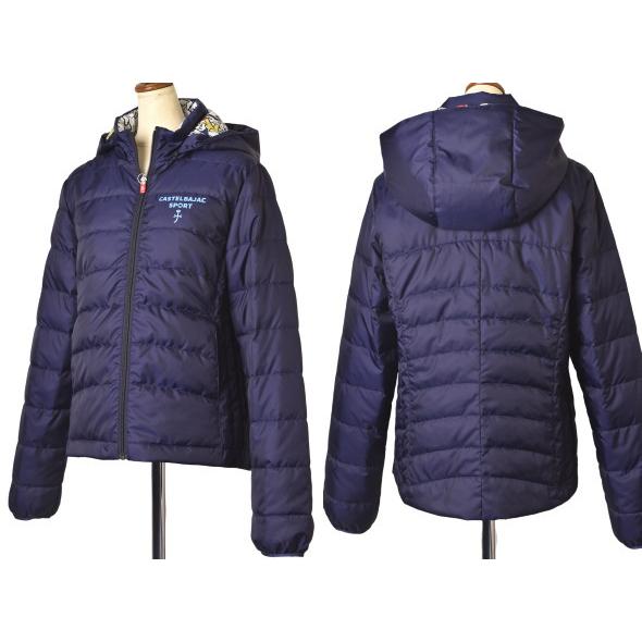 カステルバジャック スポーツ ゴルフ CASTELBAJAC 2025秋冬新作 レディース ファイバーダウンブルゾン 服 ゴルフウェア CASTELBAJAC（カステルバジャック） スポーツ ゴルフ CASTELBAJAC 2025