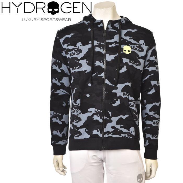 ハイドロゲン★テニス★フーディ・パーカー・ジャケット★Mサイズ★ブラック★新品 HYDROGEN 50％OFFセール！ ハイドロゲン TENNIS テニス 国内正規