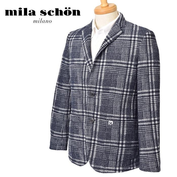 mila schon ミラショーン 2024秋冬新作 メンズ ニットジャケット 