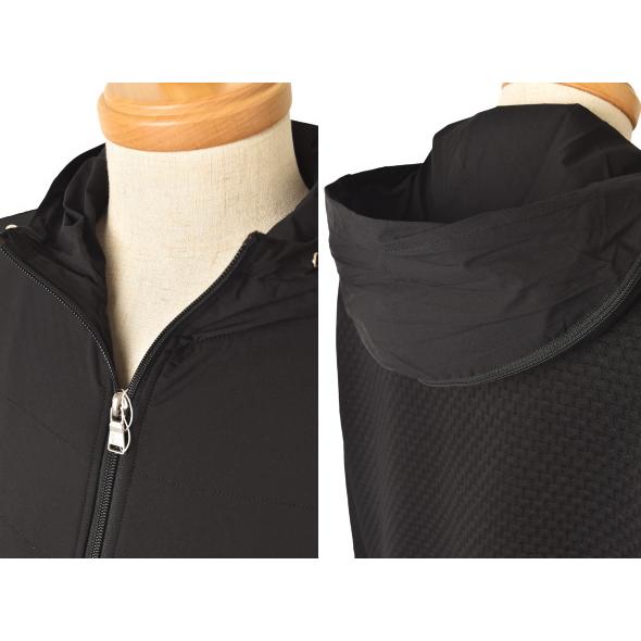 ミラショーン mila schon 2025秋冬新作 メンズ 異素材使いフーディージップアップパーカー 服 mila schon（ミラショーン） 30％OFFセール！ mila schon 2025秋冬新作