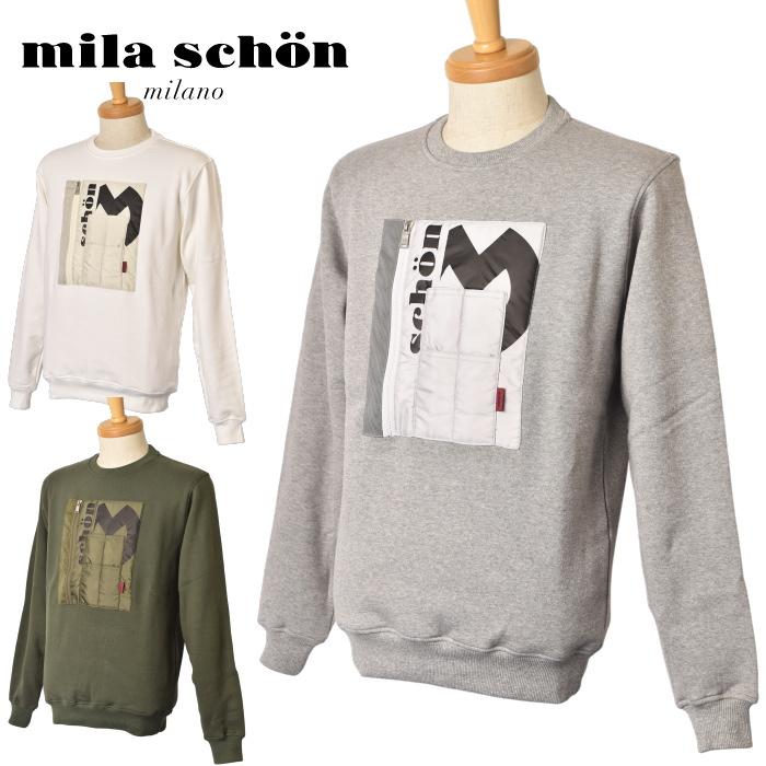 ミラショーン mila schon 2025秋冬新作 メンズ 裏起毛トレーナー スウェット 服 mila schon（ミラショーン） 30％OFFセール！ mila schon 2025秋冬新作