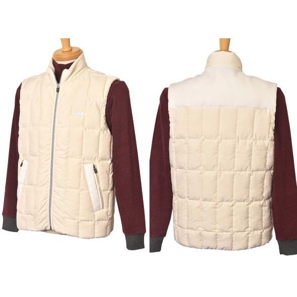 ミラショーン スポーツ ゴルフ mila schon sports 2025秋冬新作 メンズ ファイバーダウンベスト 服 ゴルフウェア mila schon（ミラショーン） 30％OFFセール！ スポーツ ゴルフ mila