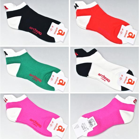 archivio アルチビオ ゴルフ 2023秋冬新作 レディース ソックス