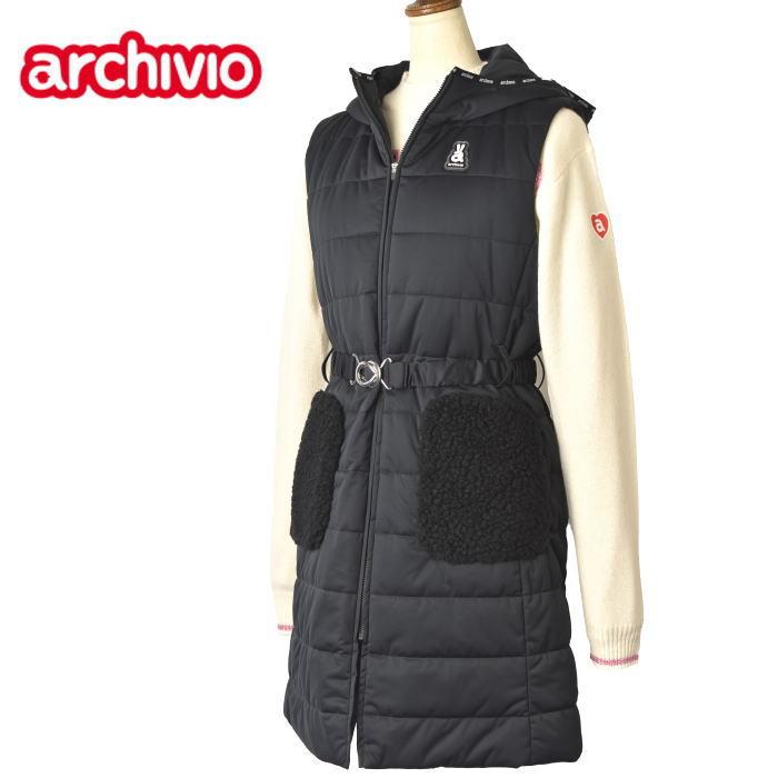 アルチビオ archivio レディース 中わた入り暖かフルジップ