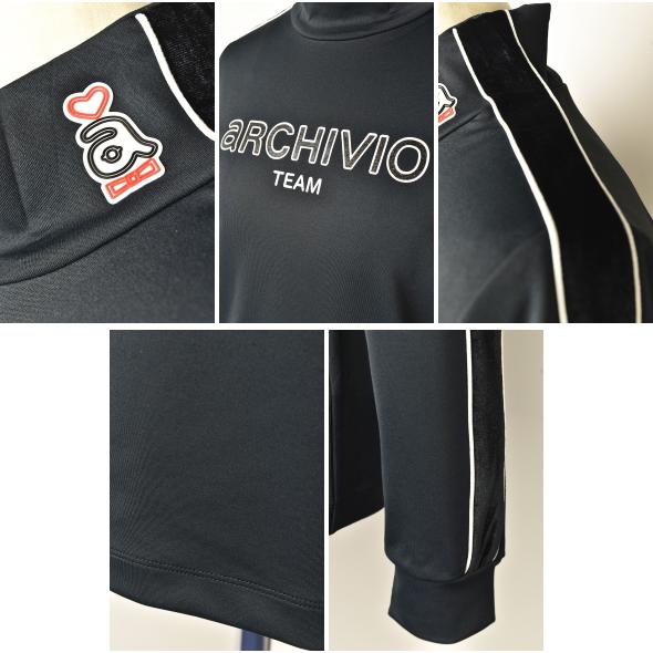アルチビオ2023秋冬ハイネックプル archivio tシャツ 「LADIES」アルチビオゴルフウェア ハイネック
