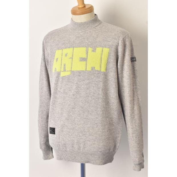 50％OFFセール！アルチビオ archivio ゴルフ 2023秋冬新作 メンズ カシミヤ ニットプルオーバー 服 ゴルフウェア archivio（アルチビオ） 50％OFFセール！ ゴルフ 2023秋冬新作 メンズ